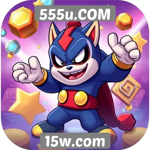 Variedade de jogos disponíveis em 555u.COM